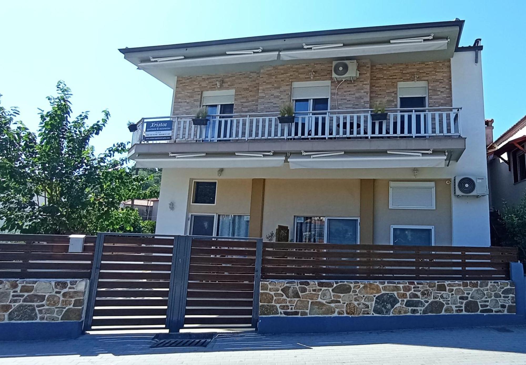 Xristos Apartment And Maisonettes Sykia Chalkidikis Ngoại thất bức ảnh